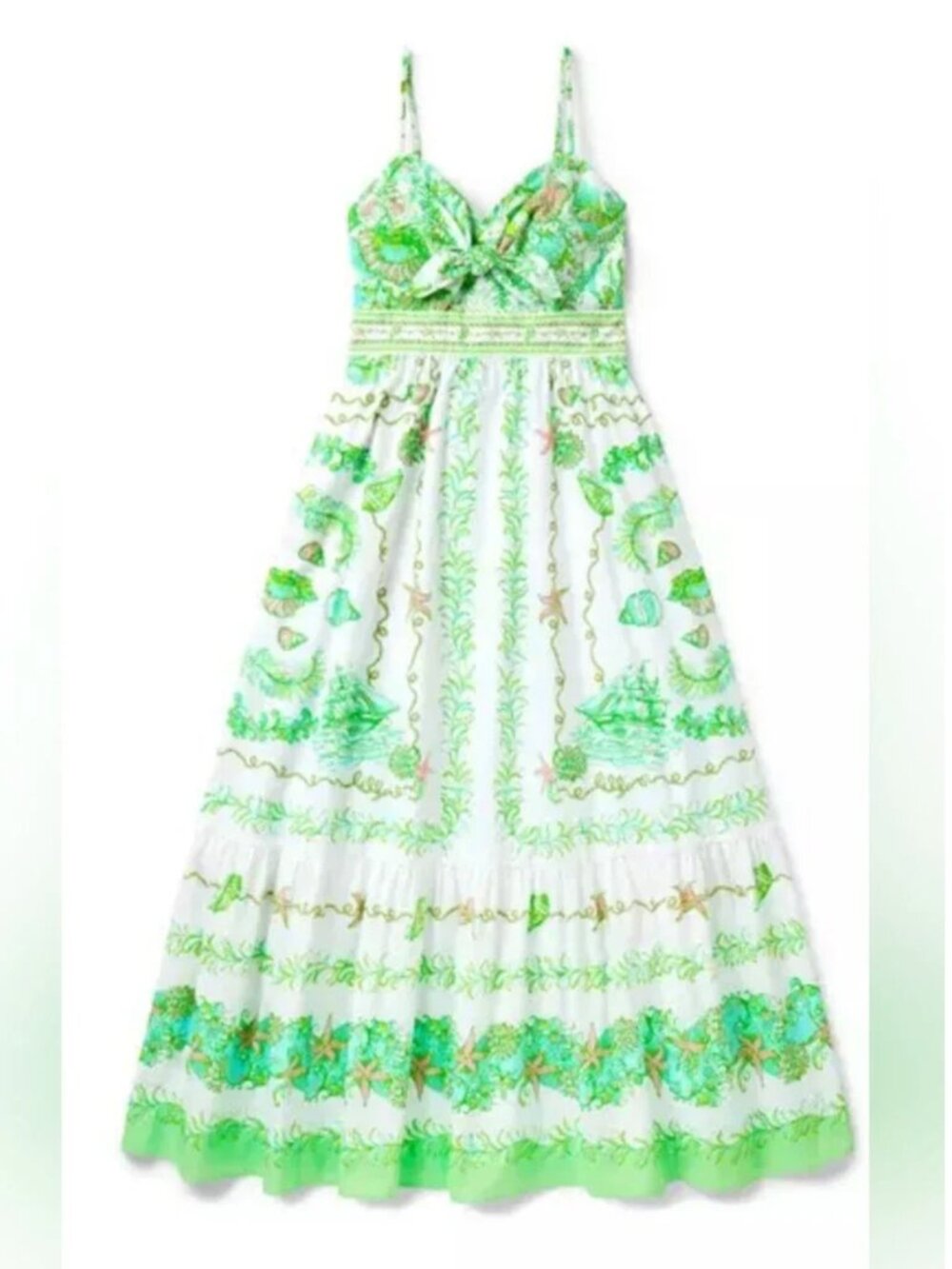 Lilly Pulitzer Janae Maxi Cotton Dress size 8 - Picture 3 of 8